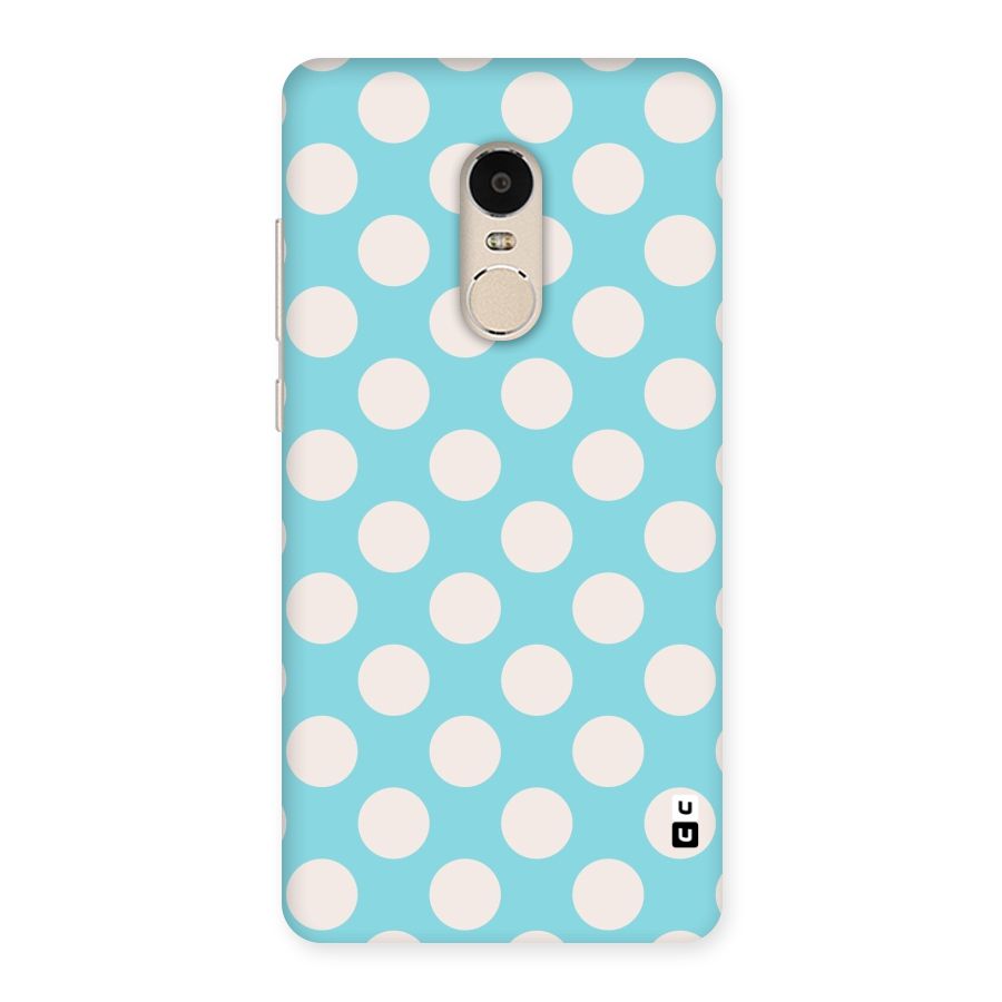 Pastel White Polka Dots Back Case for Xiaomi Redmi Note 4