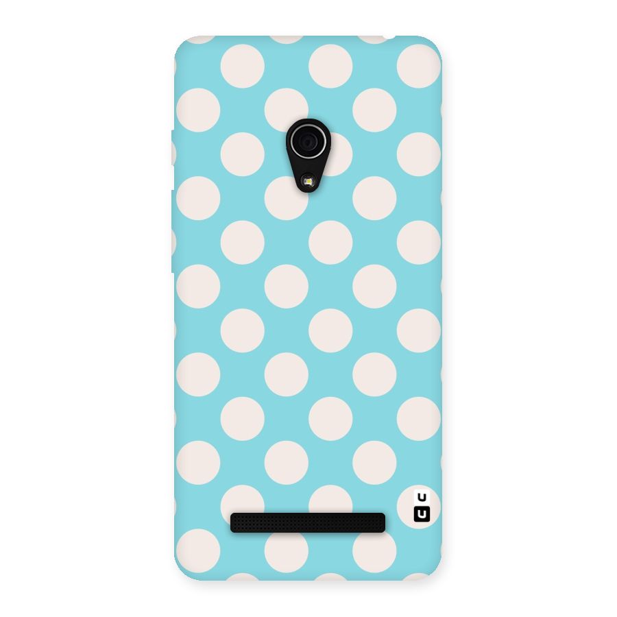 Pastel White Polka Dots Back Case for Zenfone 5