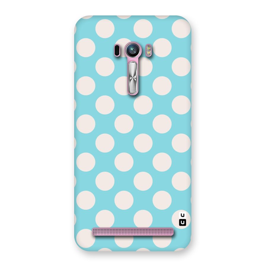 Pastel White Polka Dots Back Case for Zenfone Selfie