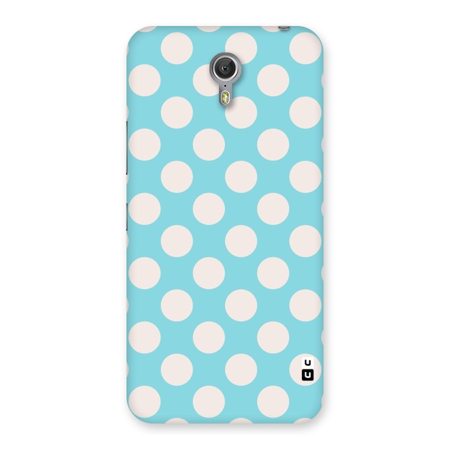 Pastel White Polka Dots Back Case for Zuk Z1