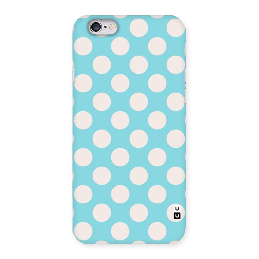 Pastel White Polka Dots Back Case for iPhone 6 6S