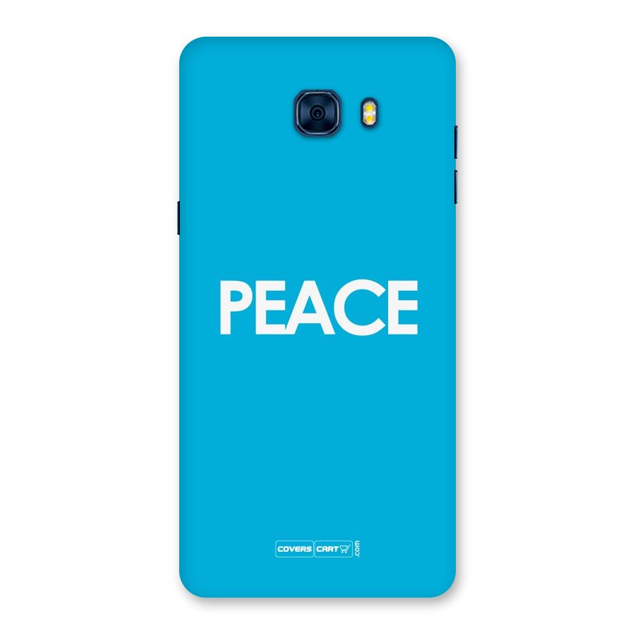 Peace Back Case for Galaxy C7 Pro