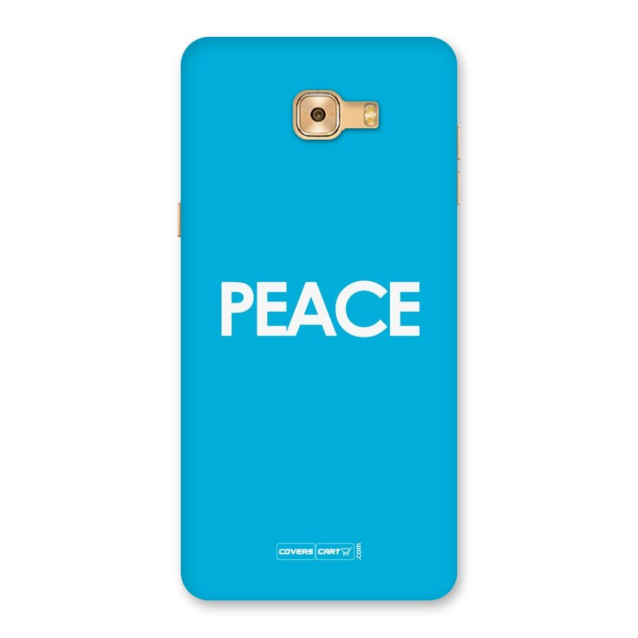 Peace Back Case for Galaxy C9 Pro