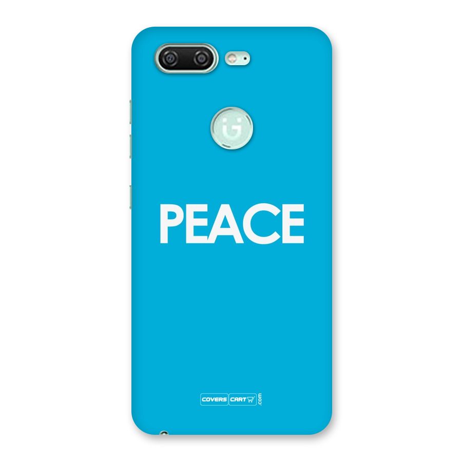 Peace Back Case for Gionee S10