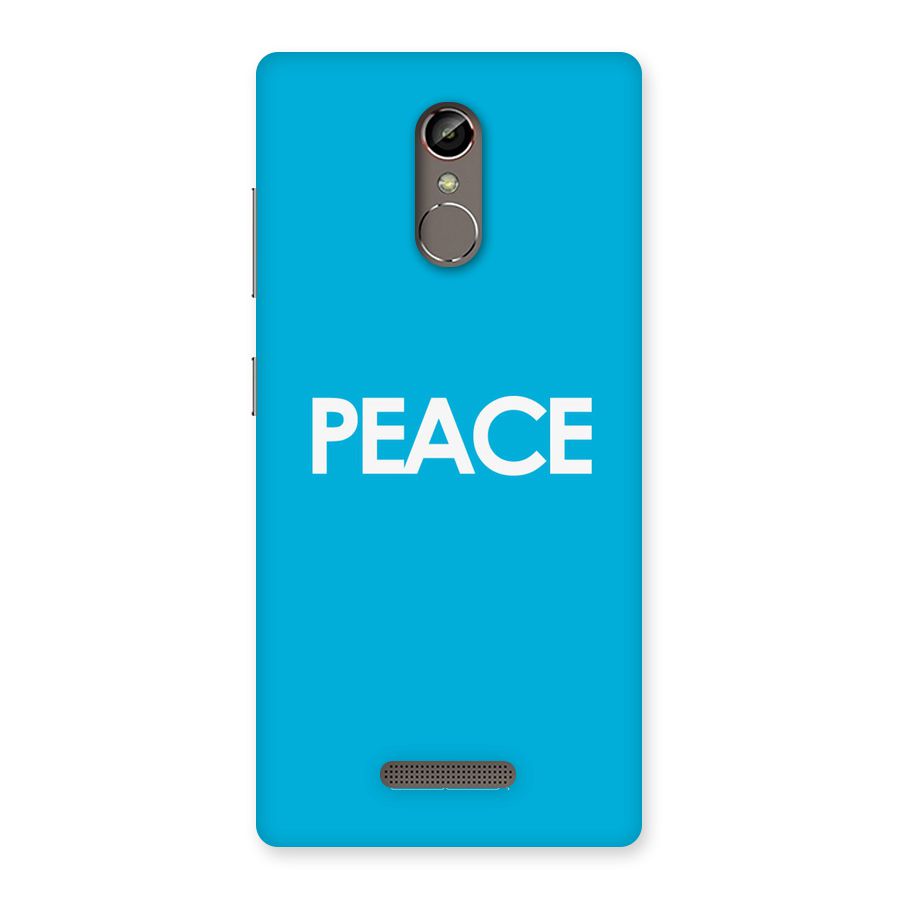 Peace Back Case for Gionee S6s