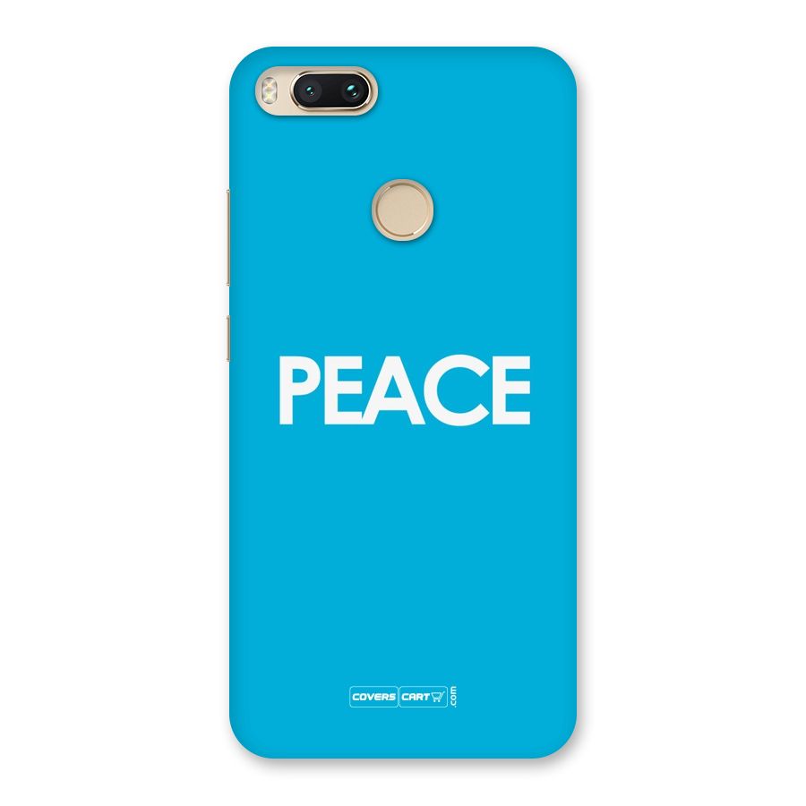 Peace Back Case for Mi A1