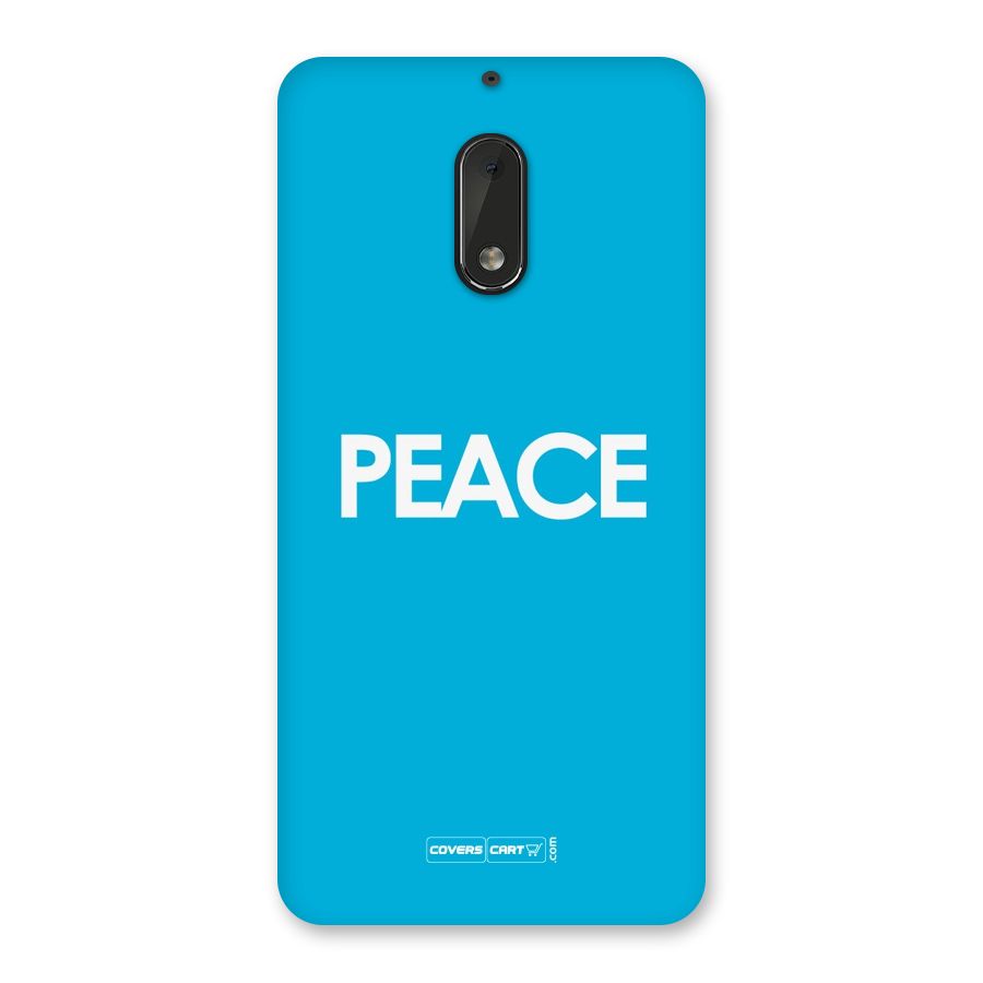 Peace Back Case for Nokia 6