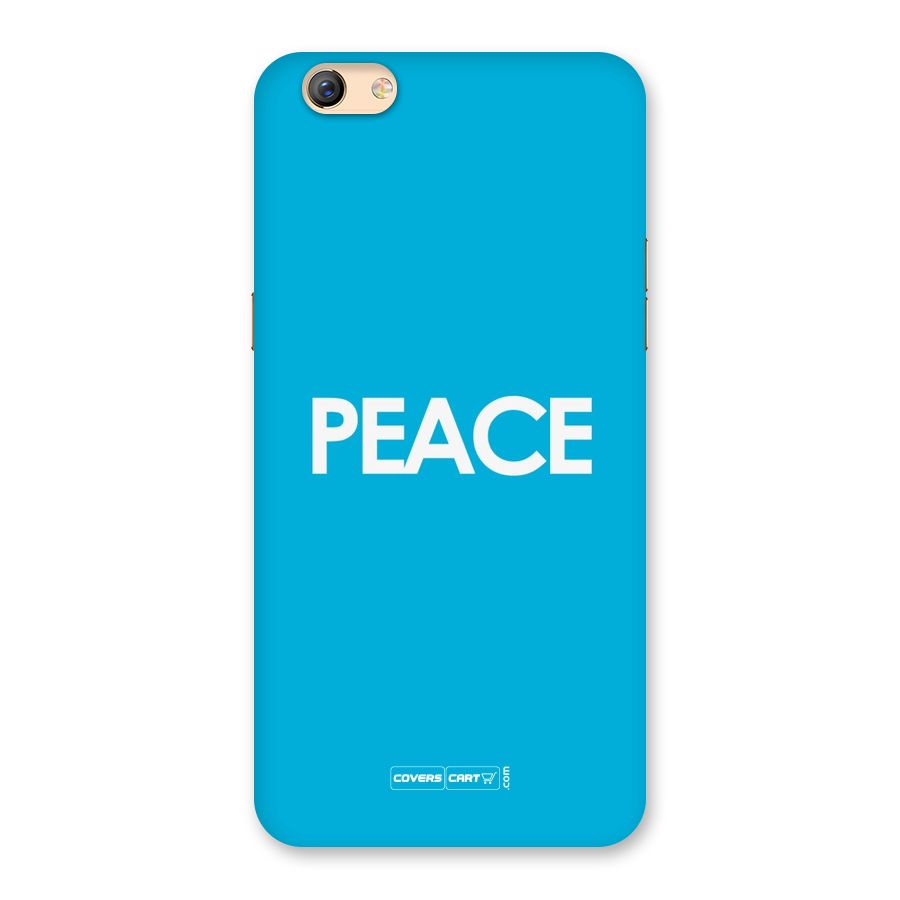 Peace Back Case for Oppo F3 Plus