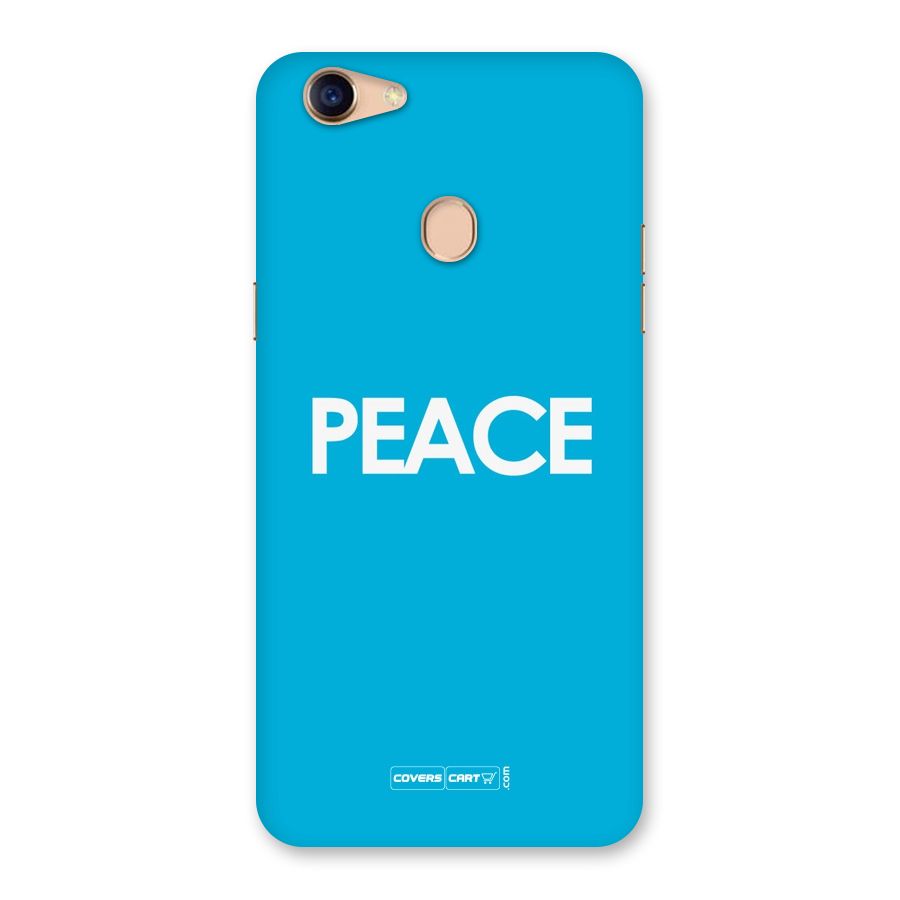 Peace Back Case for Oppo F5