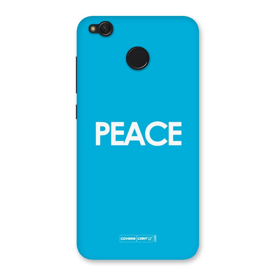 Peace Back Case for Redmi 4