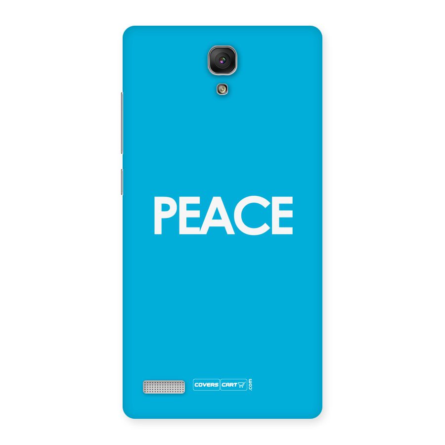 Peace Back Case for Redmi Note Prime