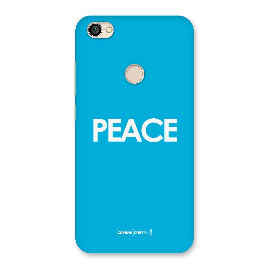 Peace Back Case for Redmi Y1 2017