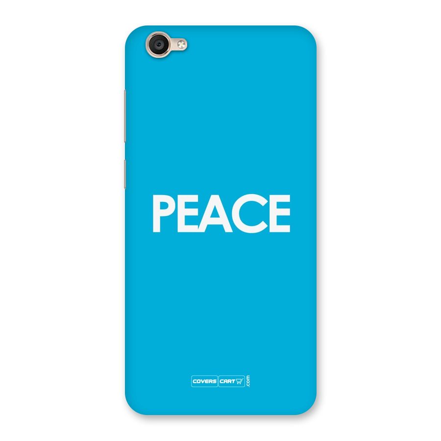 Peace Back Case for Vivo Y55L