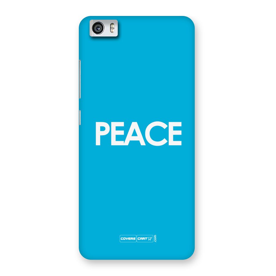 Peace Back Case for Xiaomi Redmi Mi 5