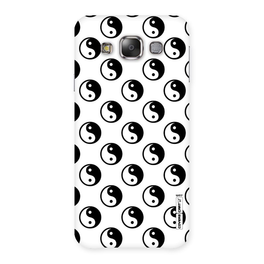 Peace Balls Back Case for Galaxy E7