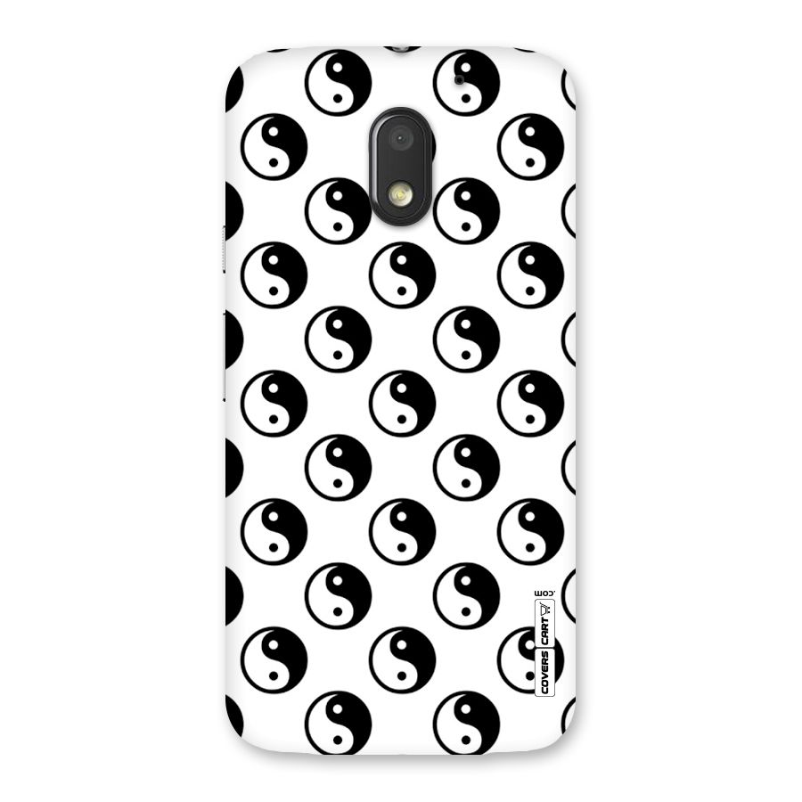 Peace Balls Back Case for Moto E3 Power