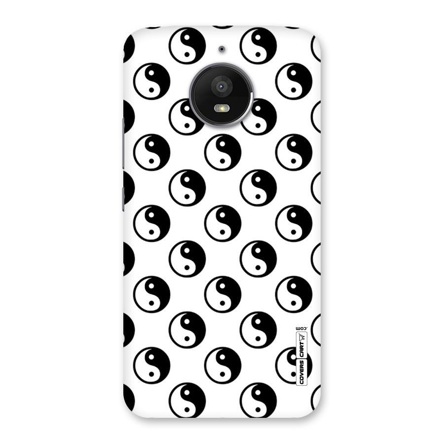 Peace Balls Back Case for Moto E4 Plus