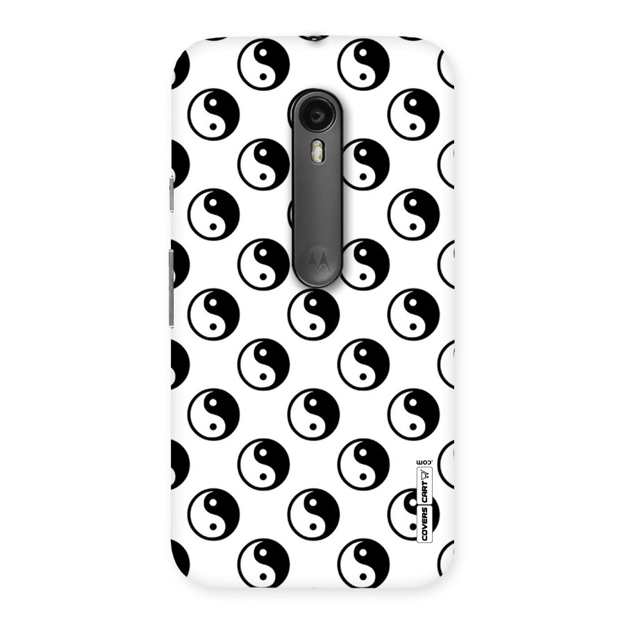 Peace Balls Back Case for Moto G3