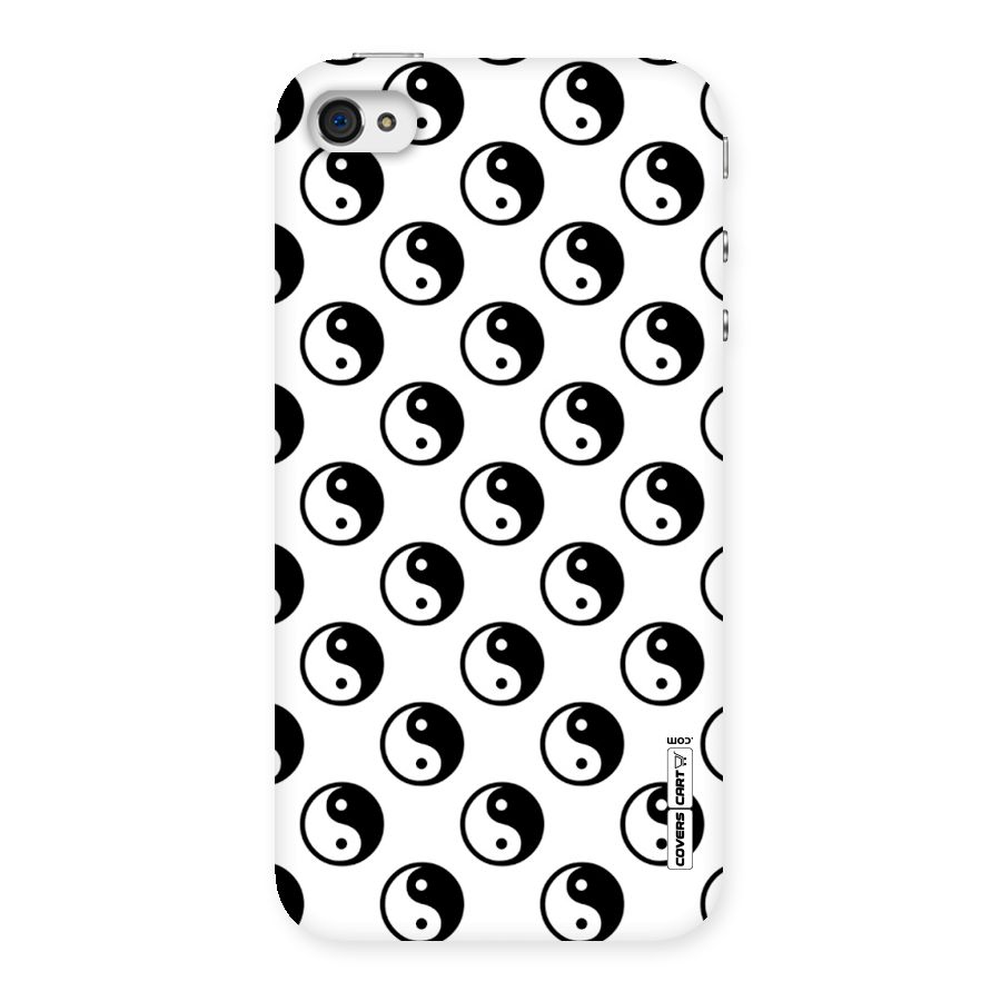 Peace Balls Back Case for iPhone 4 4s