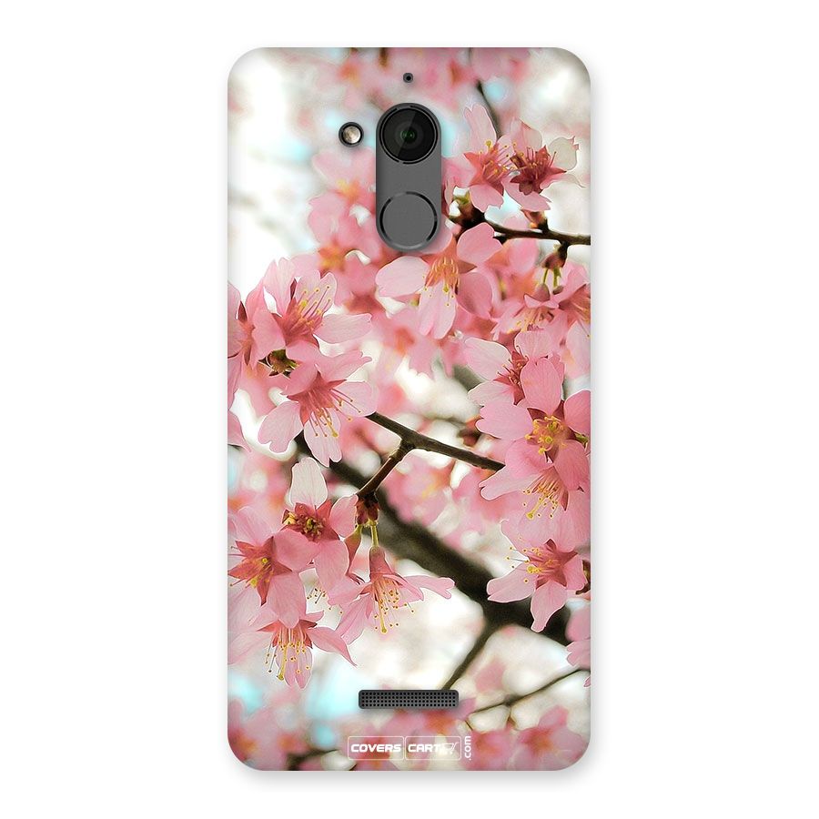 Peach Floral Back Case for Coolpad Note 5