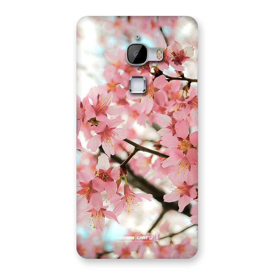 Peach Floral Back Case for LeTV Le Max