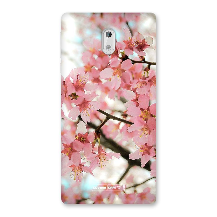 Peach Floral Back Case for Nokia 3