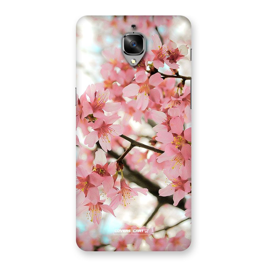 Peach Floral Back Case for OnePlus 3T