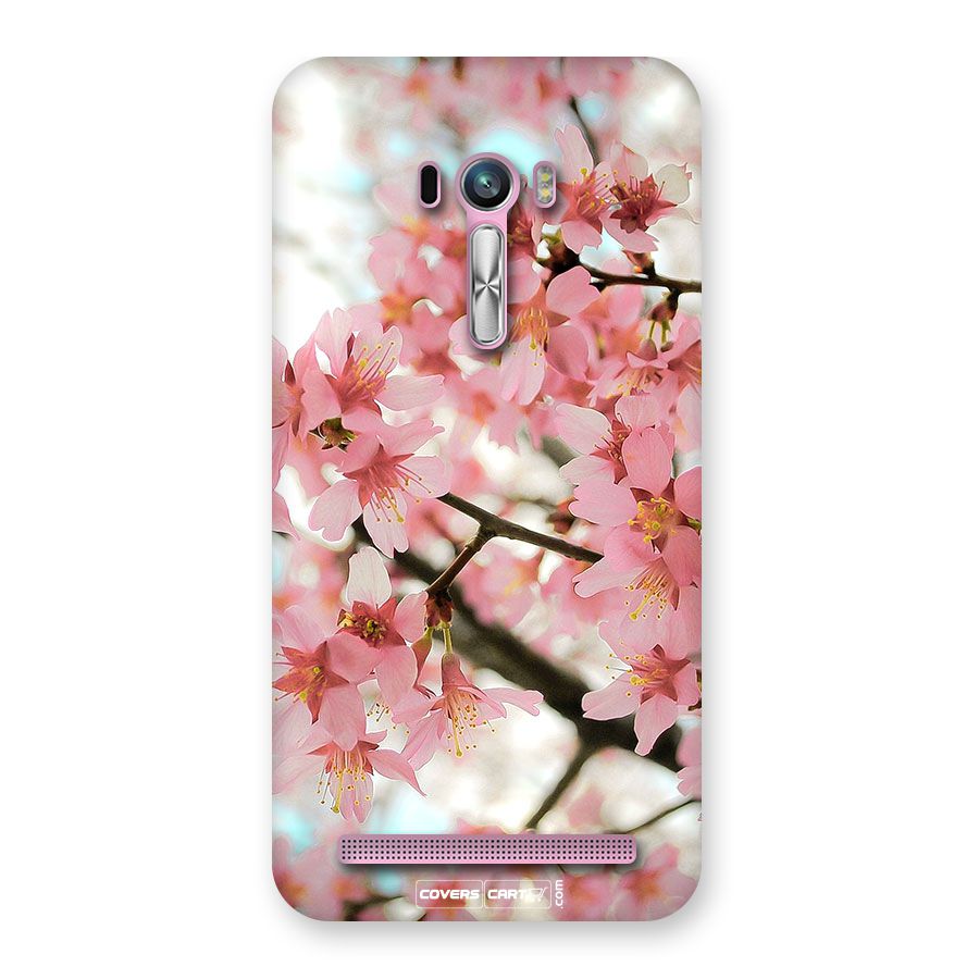 Peach Floral Back Case for Zenfone Selfie