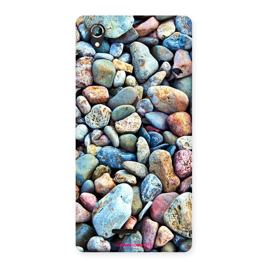 Pebbles Back Case for Lava Iris 800