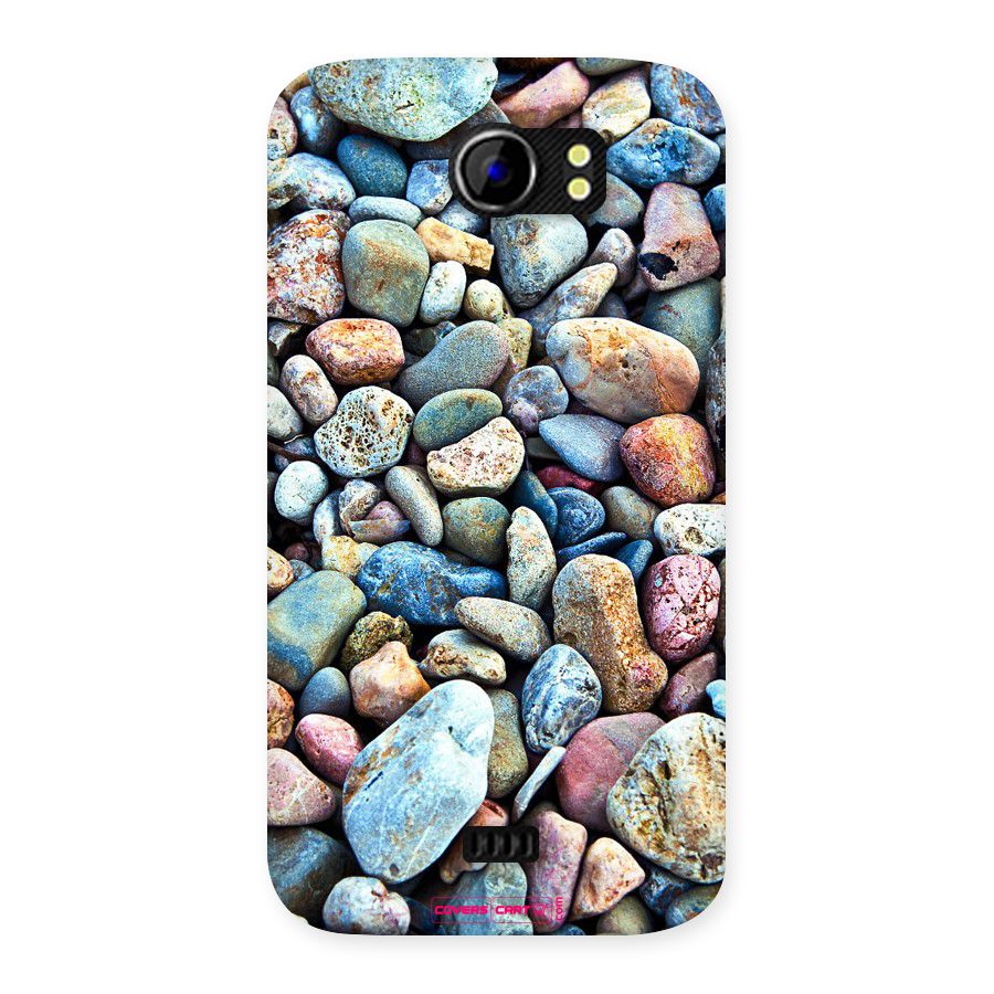 Pebbles Back Case for Micromax Canvas 2 A110
