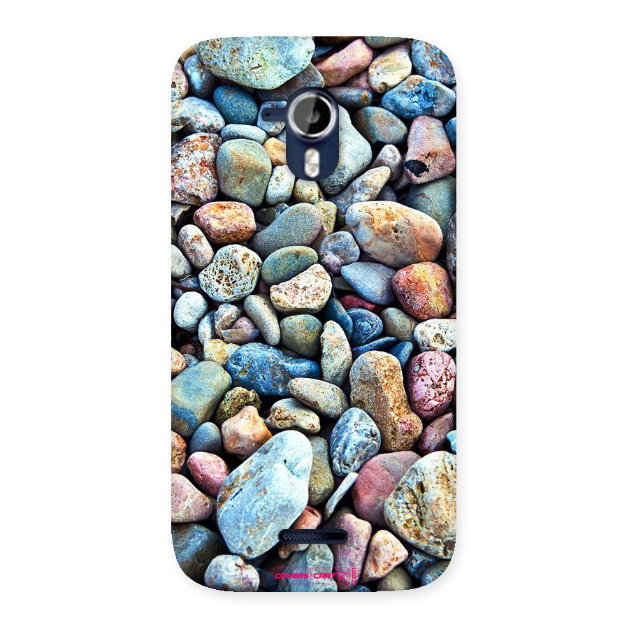 Pebbles Back Case for Micromax Canvas Magnus A117