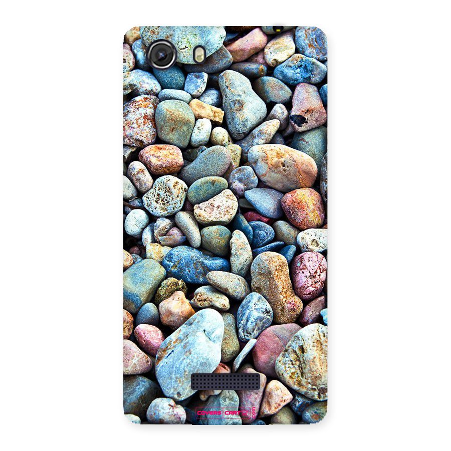Pebbles Back Case for Micromax Unite 3