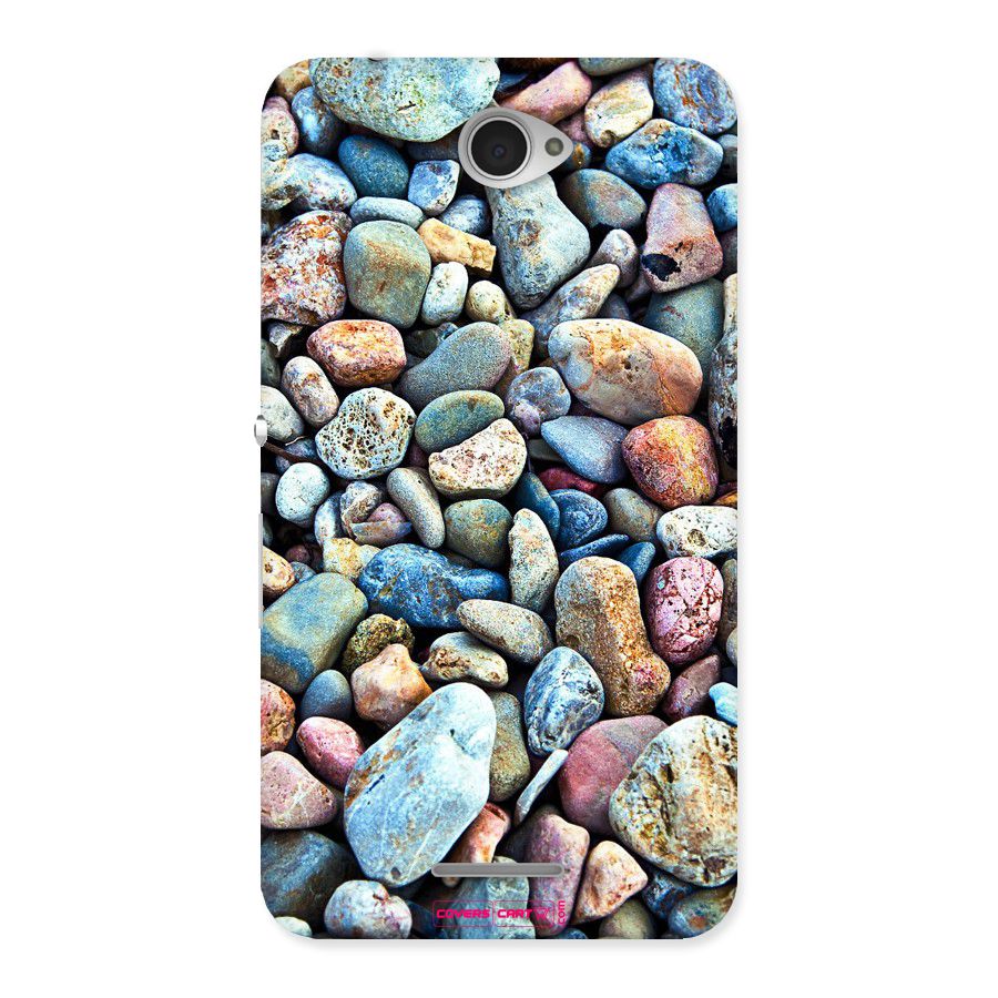 Pebbles Back Case for Sony Xperia E4