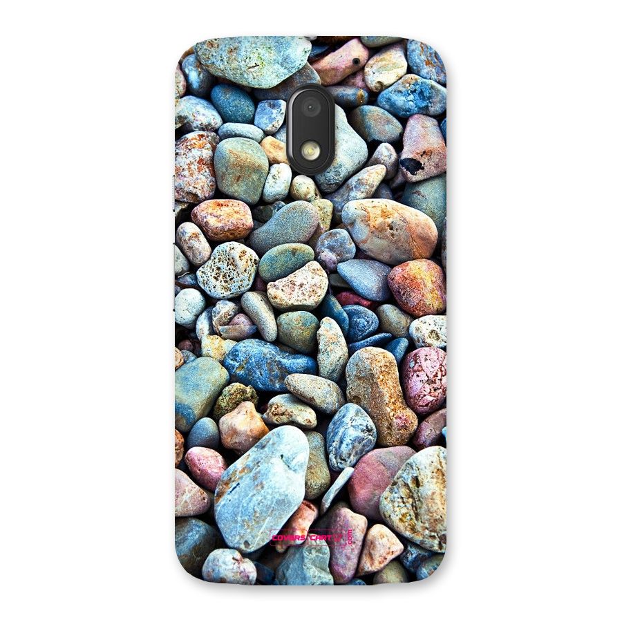 Pebbles Back Case for Moto E3 Power
