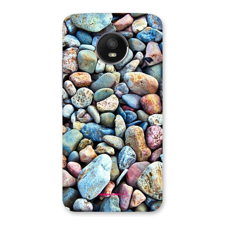 Pebbles Back Case for Moto E4 Plus