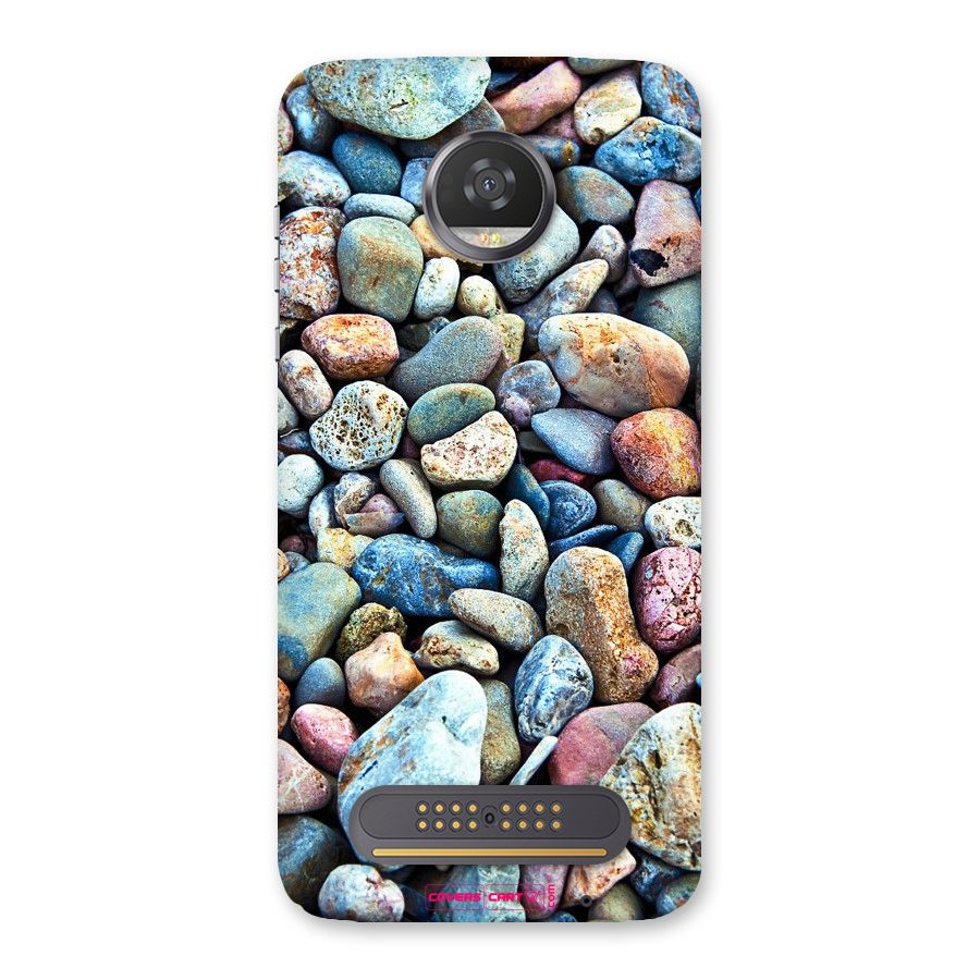 Pebbles Back Case for Moto Z2 Play