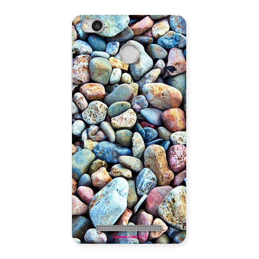 Pebbles Back Case for Redmi 3S Prime