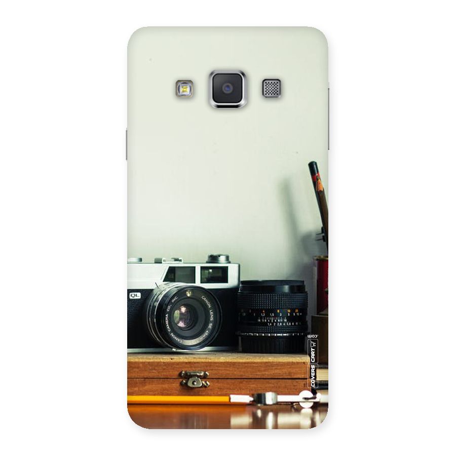 Photographer Desk Back Case for Galaxy A3