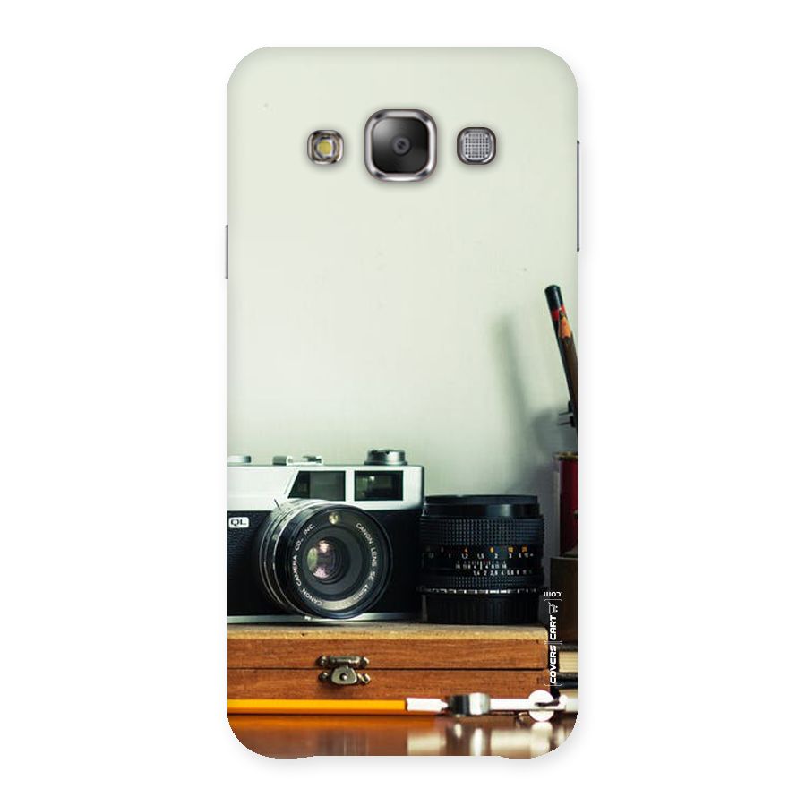 Photographer Desk Back Case for Galaxy E7