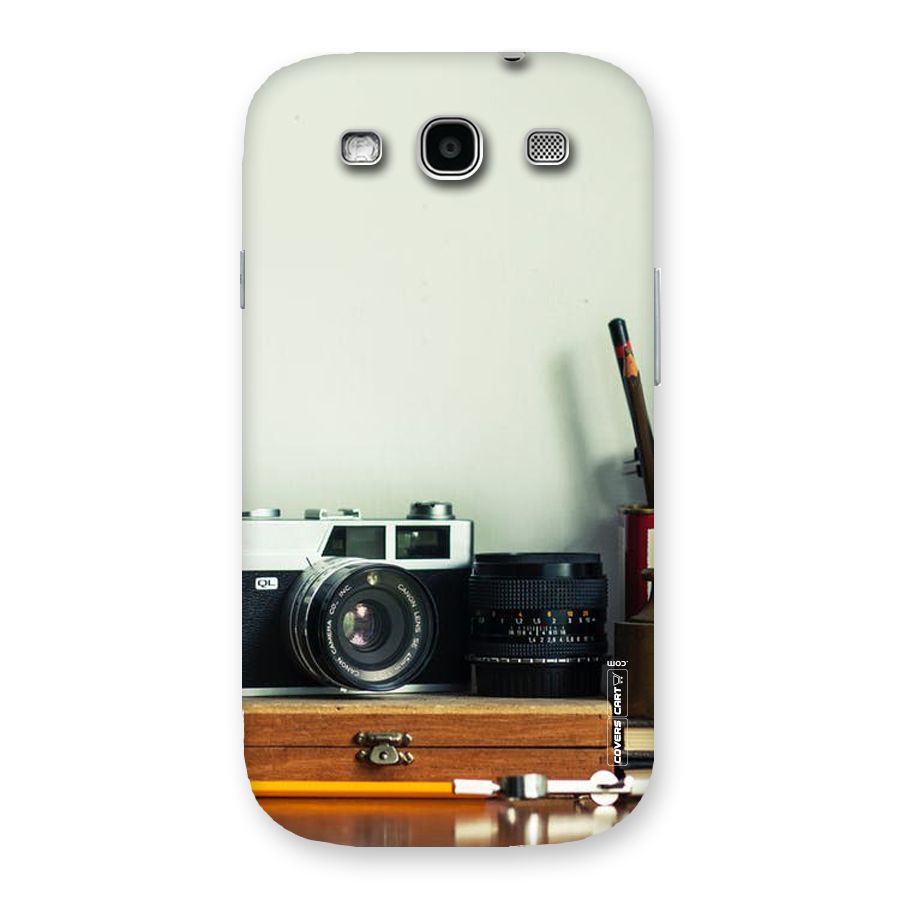 Photographer Desk Back Case for Galaxy S3