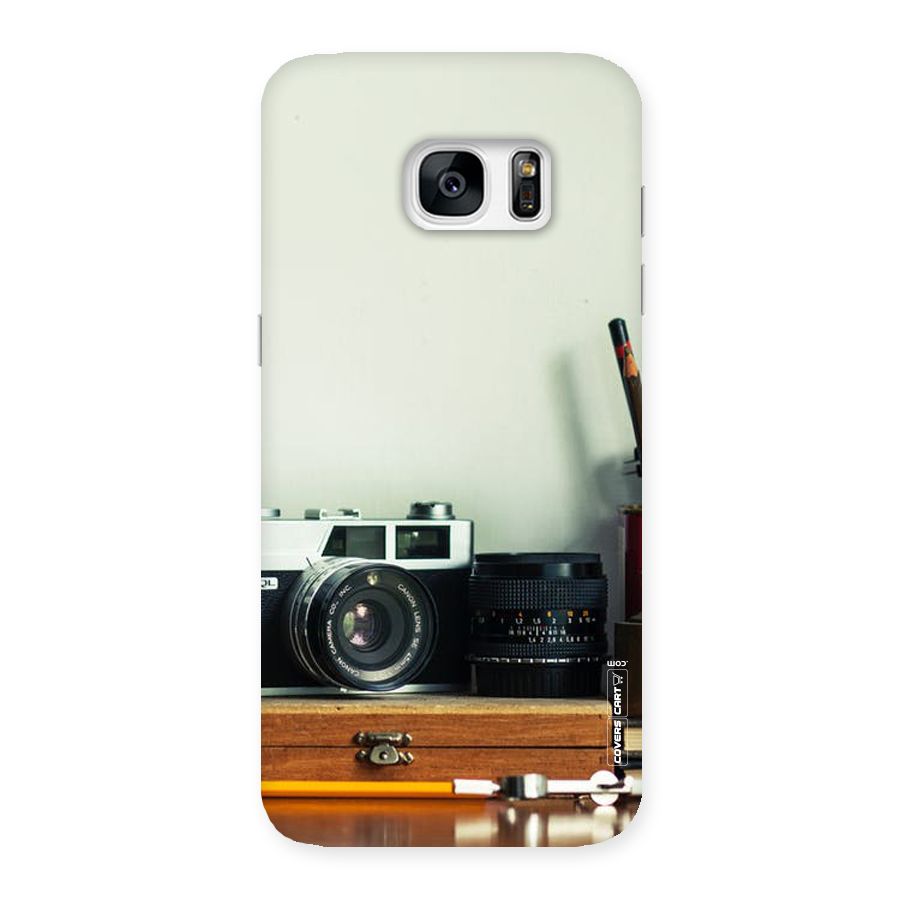 Photographer Desk Back Case for Galaxy S7 Edge