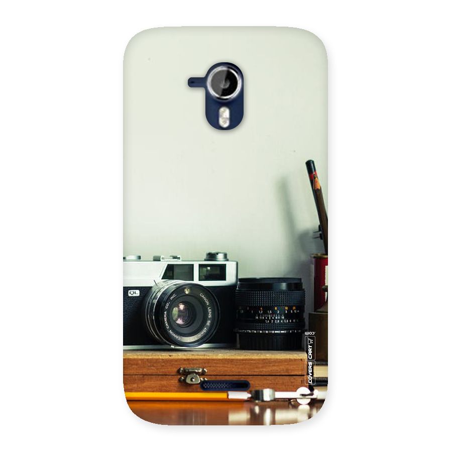 Photographer Desk Back Case for Micromax Canvas Magnus A117