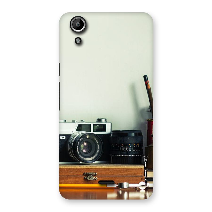Photographer Desk Back Case for Micromax Canvas Selfie Lens Q345