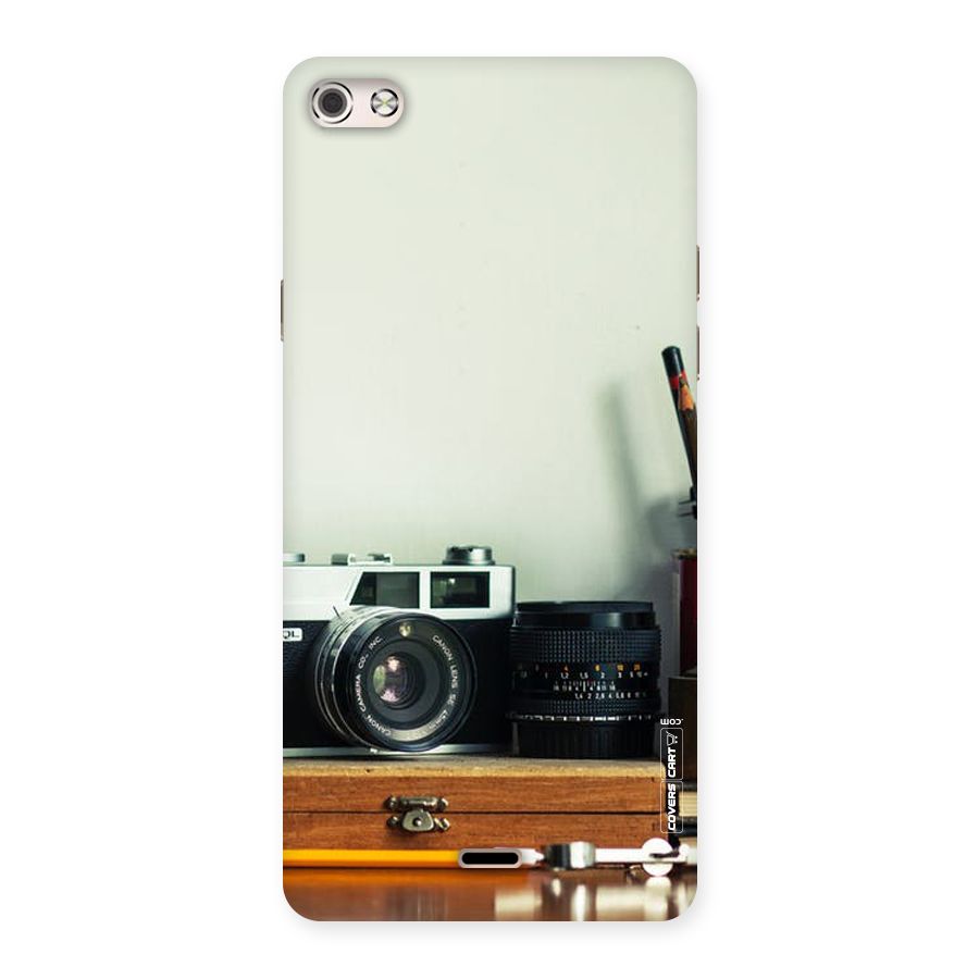 Photographer Desk Back Case for Micromax Canvas Silver 5