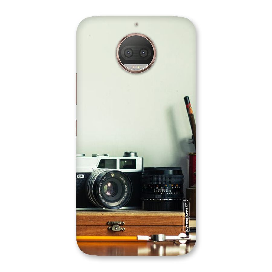 Photographer Desk Back Case for Moto G5s Plus