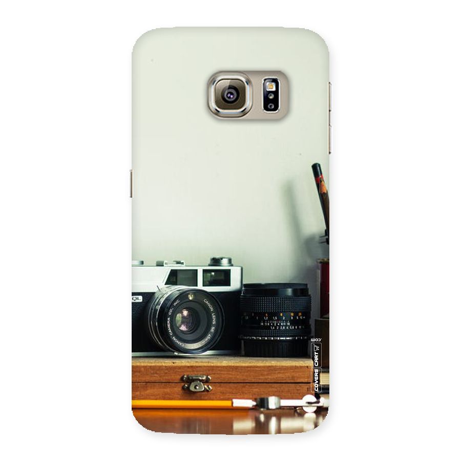 Photographer Desk Back Case for Samsung Galaxy S6 Edge