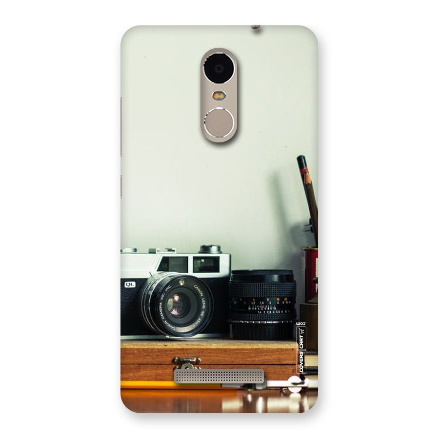 Photographer Desk Back Case for Xiaomi Redmi Note 3