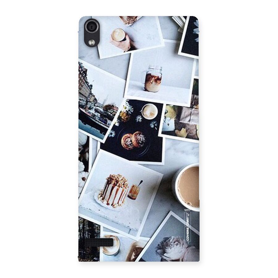 Pictures Coffee Back Case for Ascend P6