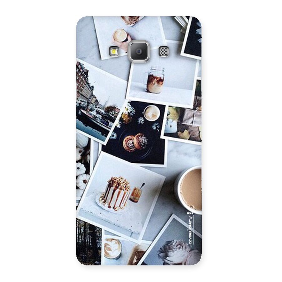 Pictures Coffee Back Case for Galaxy A7