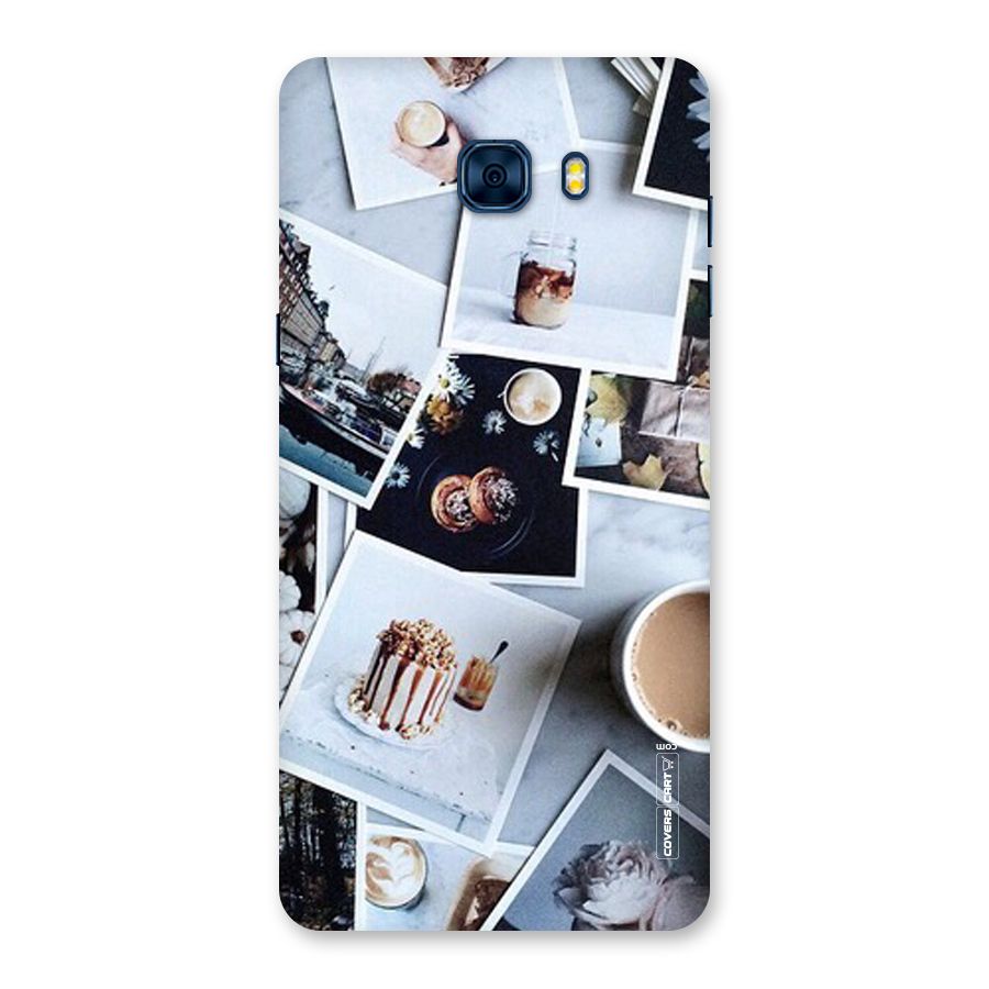 Pictures Coffee Back Case for Galaxy C7 Pro